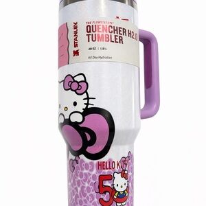 Stanley Quencher H2.0 Tumbler with Hello Kitty 50 Anniversary Limited Edition